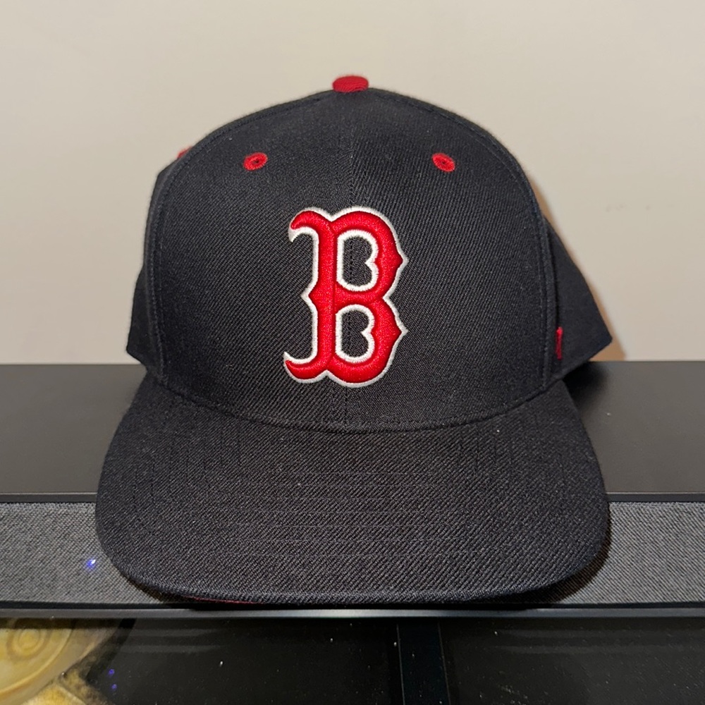 Black and Red Baseball Cap